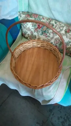Cesto de Vime para Servir