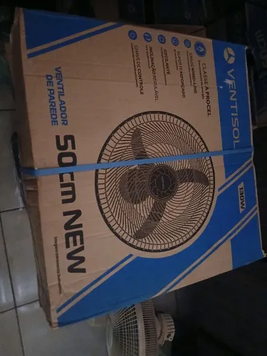 Ventilador de parede 50 e de mesa 40cm
