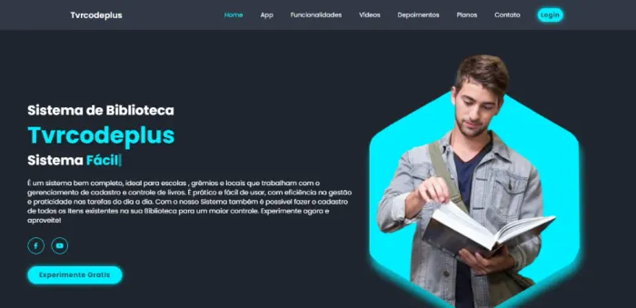 Sistema de Controle de empréstimo e devolução de livros