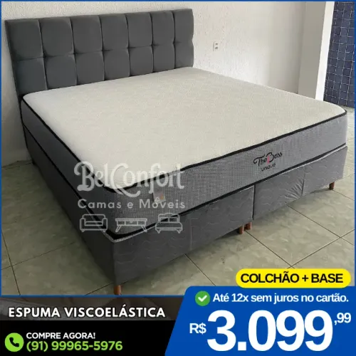 Cama Box Super King The Boss Oferta Imperdível