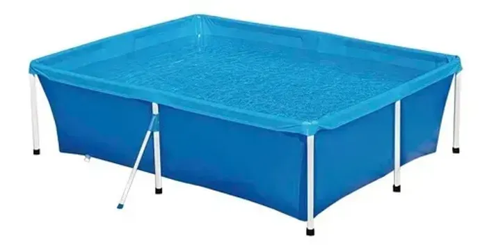 Mor Estándar 001004 piscina Quadrada azul de 2000L