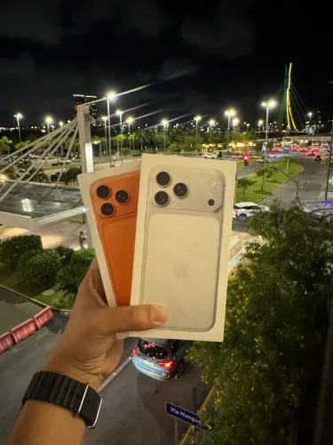 IPHONE 17 PRO MAX 256GB, LOJA NO RIOMAR, ACEITAMOS SEU IPHONE USADO, CARTÃO 18x MENOR TAXA