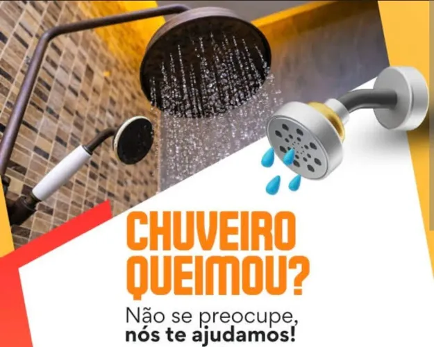 Eletricista 24hs. Chuveiro Queimou? Não esquenta?