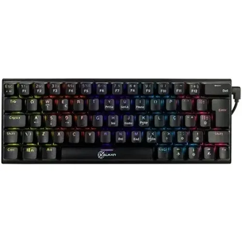 Teclado Mecânico Kalkan Loki 60% Rainbow Switch Brown - KLK00015 - WZetta