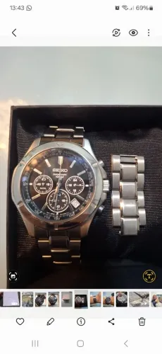 Relógio Seiko Cronógrafo 100M