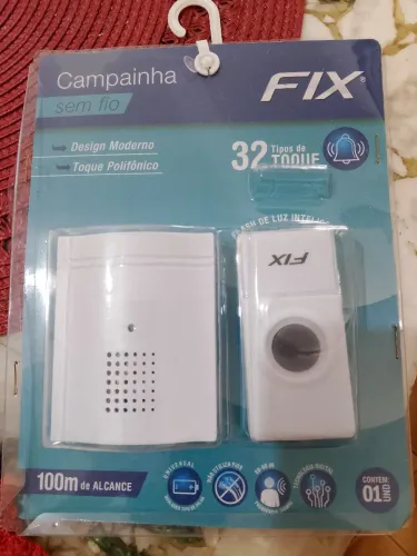 Campainha sem fio.