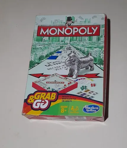 Jogo Monopoly Grab & Go - Hasbro