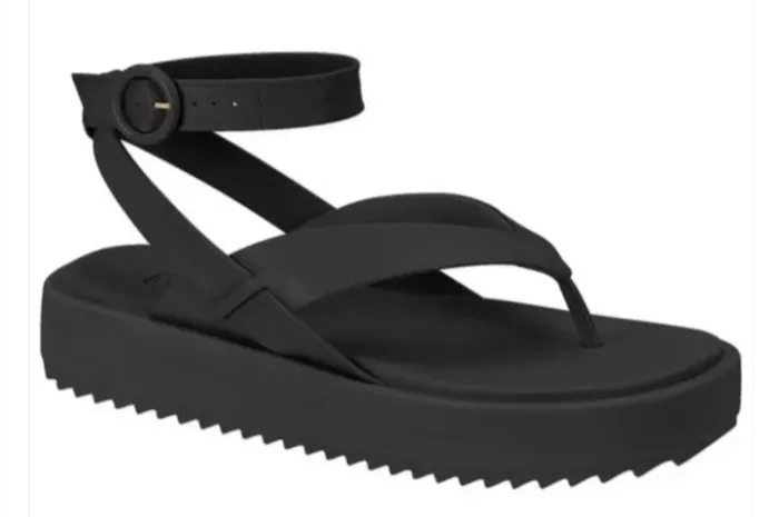 Sandália Flatform moleca
