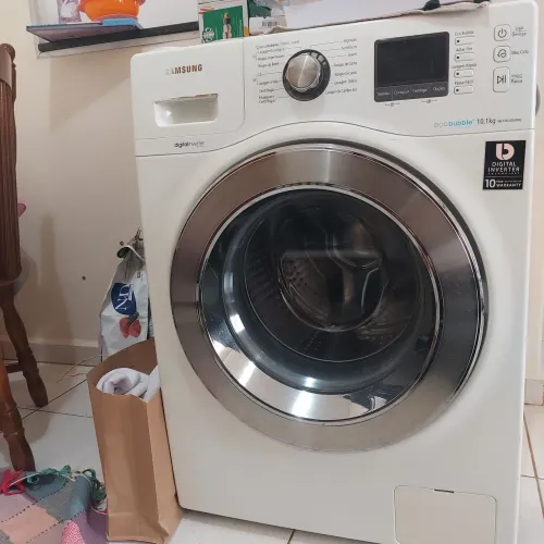 Máquina de Lavar Roupa Samsung 10,1kg Eco Bubble