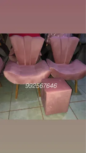 Poltronas conchas luxo