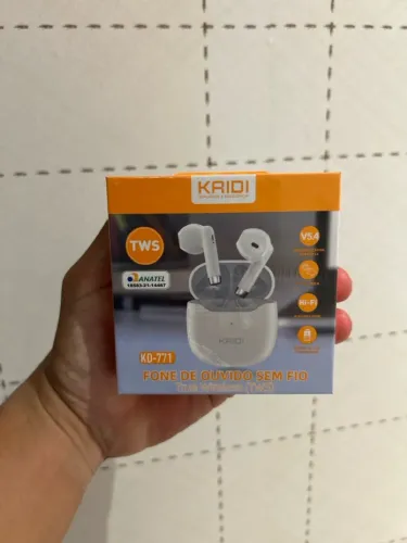 Fone de Ouvido sem Fio Kaidi KD-771 TWS