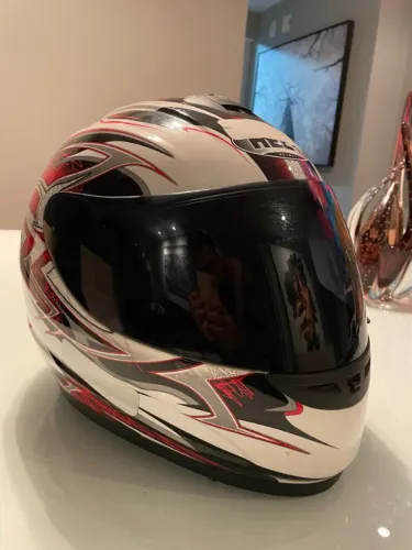 Capacete esportivo Helt L com viseira escura 62 XL