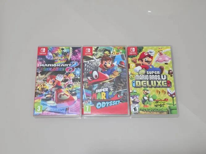 Jogos de Nintendo Switch - Mídia Física