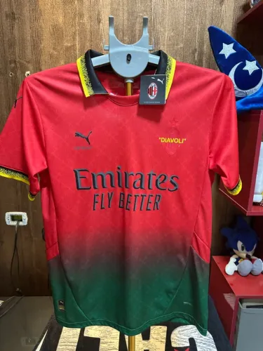 Camisa AC Milan x Off-White 2024/25 tam M #10 Rafa Leão