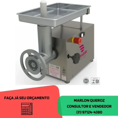 Moedor de Carne Braesi 10 Inox