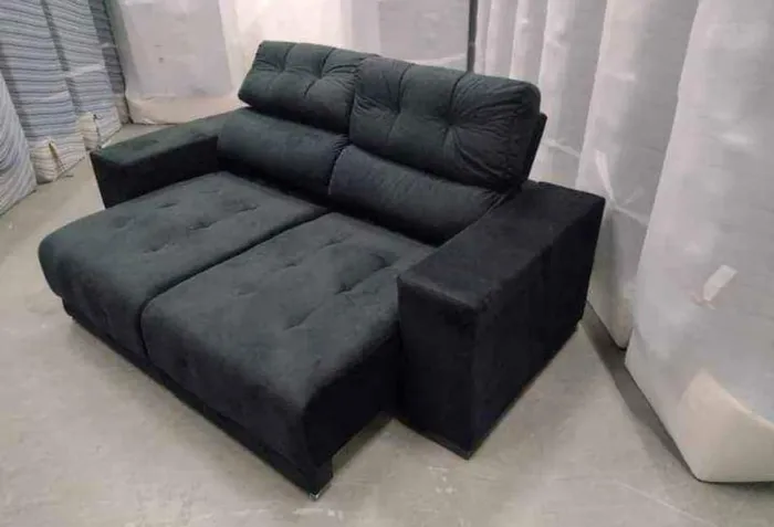 SOFA RETRATIL RECLINÁVEL 2MT 