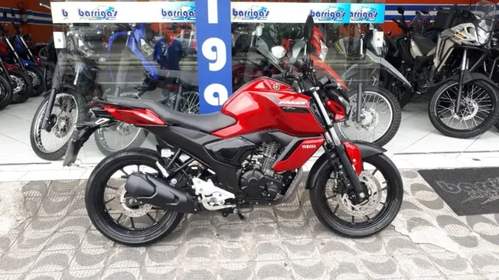 Yamaha Fz 15 Fazer 150 Abs 2023 Vermelha Impecável
