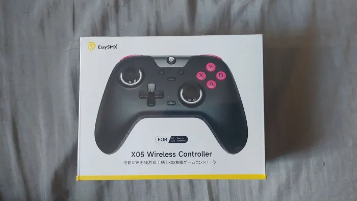 Controle sem fio EasySMX X05 - Preto Novo Lacrado