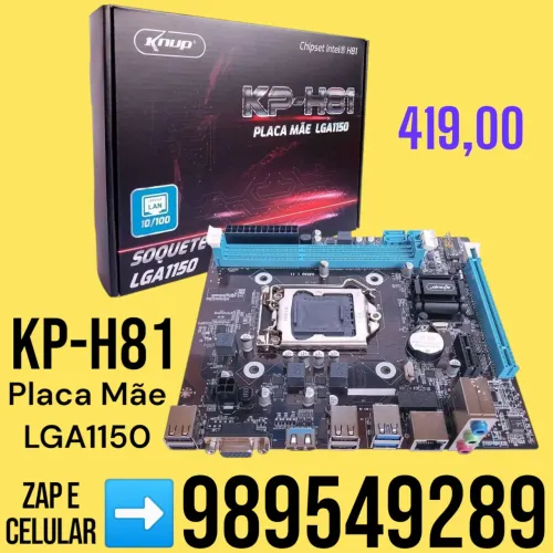 Placa mãe KP-81 LGA1150