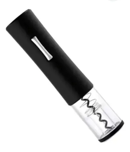 Saca rolhas elétrico para vinhos - cor preta