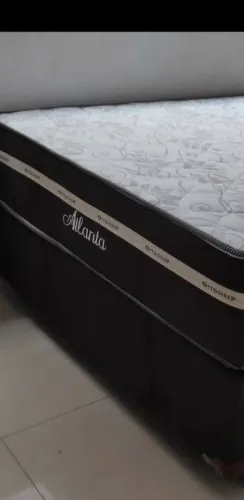 Cama Box Atlanta box e colchão ortopédico