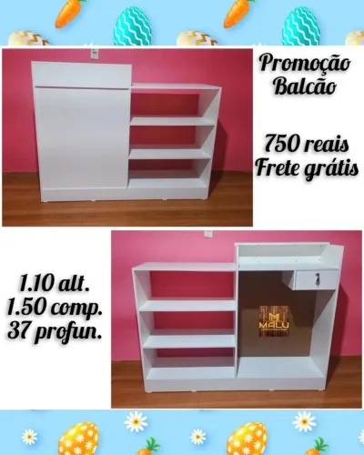 Balcão para Loja - Novo - 750 Reais
