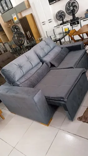 Sofá de Retrátil Reclinável Moderno e Confo!!!rtável