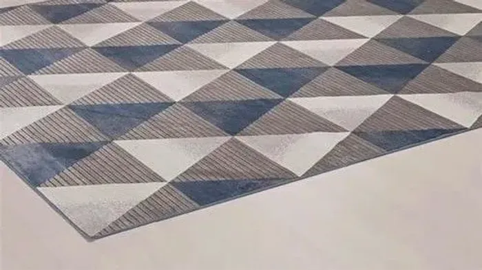 Tapete geométrico moderno