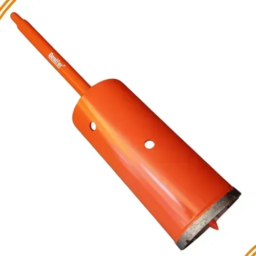 SERRA COPO DIAMANTADA BESTFER EXTRA LONGA LARANJA 65MM