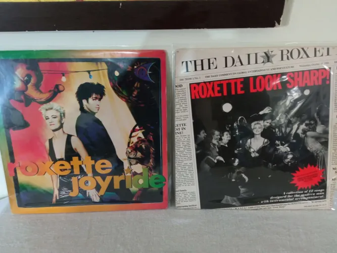 Discos de Vinil Roxette - Joyride e Look Sharp!