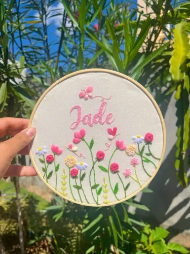 Porta maternidade -20cm floral