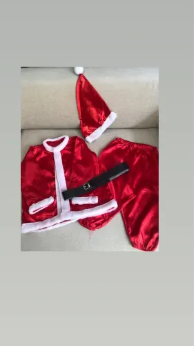 Fantasia Papai Noel Infantil 02/03 anos