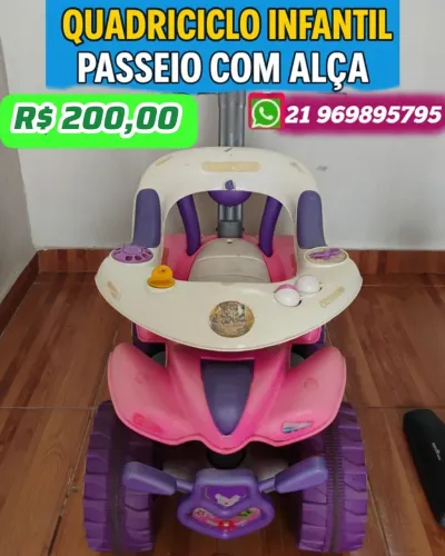 CARRINHO DE PASSEIO E ANDADOR INFANTIL SOFY CAR STYLE BIEMME 