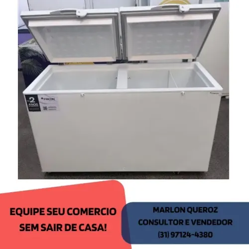 Congelador Horizontal Fricon 503 Litros Novo