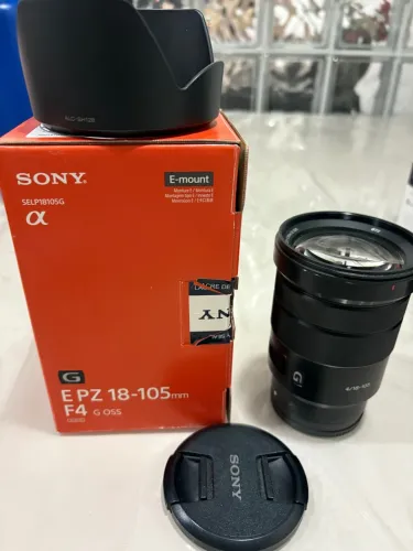 Lente Sony E PZ 18-105mm F4 G OSS