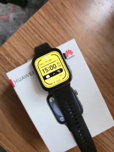 Huawei Watch Fit 3 Preto - Perfeito Estado, Completo e na Caixa!
