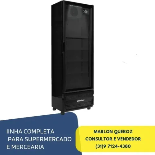 Cervejeira Imbera 363 Litros Porta de Vidro 220v
