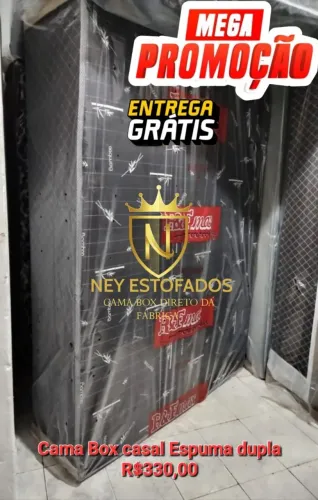 CAMA BOX COM GARANTIA E QUALIDADE 