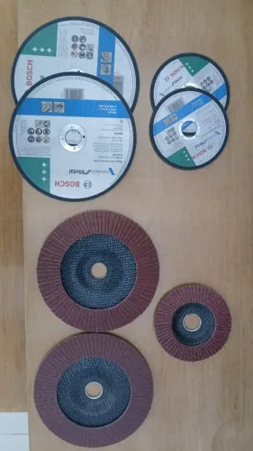 Discos para corte de metal, flap e policorte LEIA A DESCRIÇÃO!