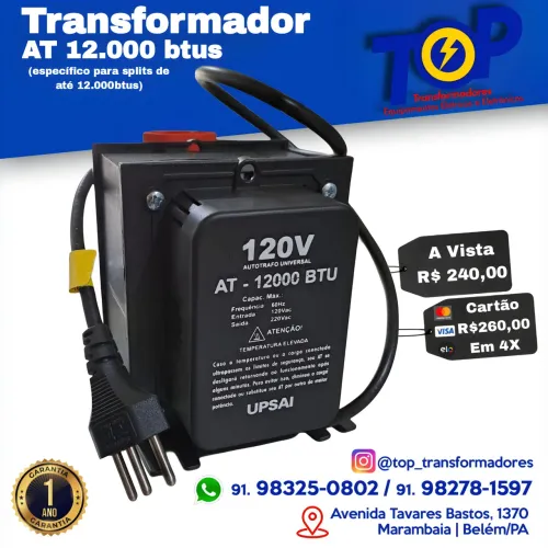 Transformador 5.000va - Bivolt