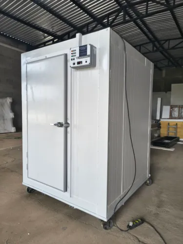 Câmara fria móvel  2.00x2.00x2.10 equivale a 15 freezer de 500 litros 
