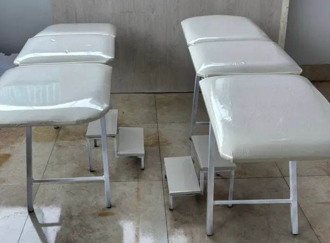 Macas para estética, depilação, salão de beleza - estão novas! 