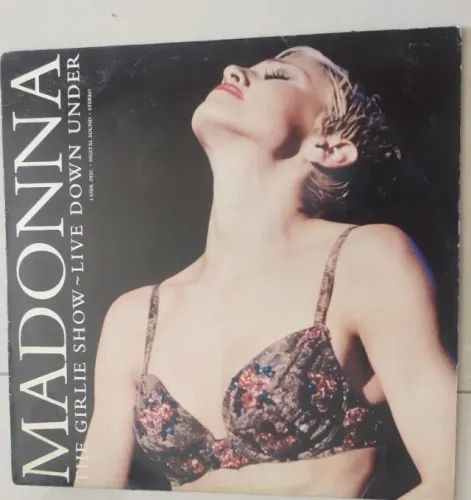 Laser Disc Madonna- The Girlie Show- Live Down Under- Import Edição Limitada (Usado)