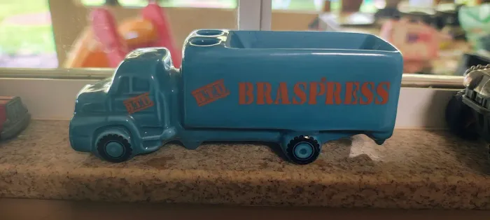 Caminhão porcelana Braspress decada de 90