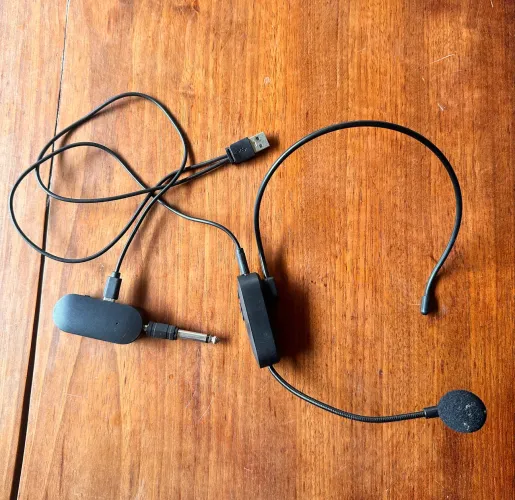 Microfone de cabeça