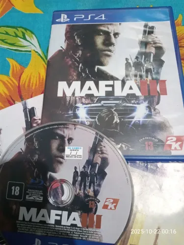 Máfia 3 completo PS4 faço Olx pay 