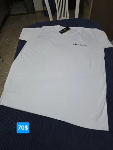 Camisa Grife peruana elastano da Armani Exchange GG 