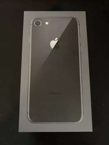 Caixa Embalagem Apple Iphone 8 64GB Space Gray