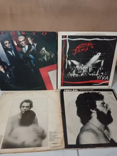 Lote de discos de vinil