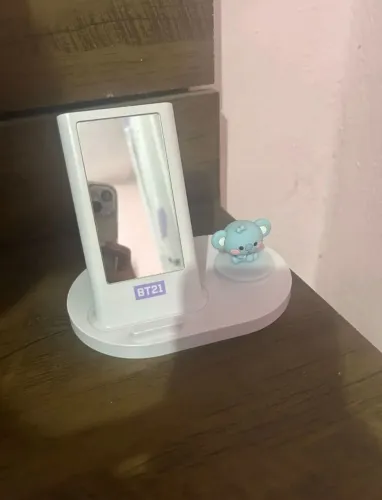 Carregador por indução BTS bt21 importado da coreia (line friends) original